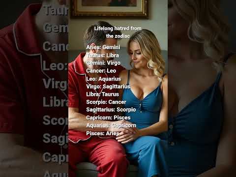 Lifelong hatred from the zodiac #zodiac #zodiacs #astrology #horoscope #horoscopepost