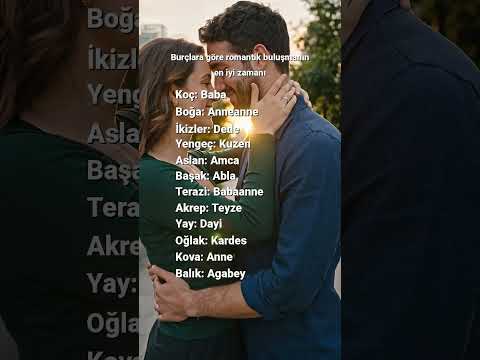 Burçlara göre romantik buluşmanın en iyi zamanı