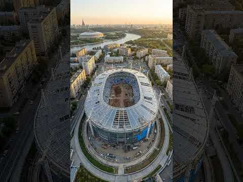 FC Dynamo Moscow - VTB Arena #DynamoMoscow #VTBArena #FootballStadium #StadiumConstruction #FCdynamo