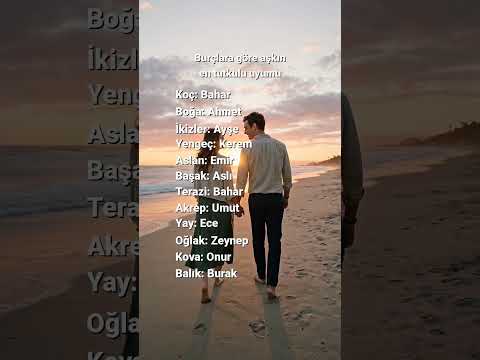 Burçlara göre aşkın en tutkulu uyumu