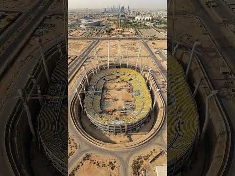 Al Nassr Football Club - King Fahd International Stadium #AlNassr #KingFahdStadium #RiyadhFootball #