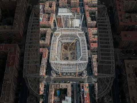 Real Madrid Club de Fútbol - Santiago Bernabéu Stadium #RealMadrid #SantiagoBernabeu #FootballStadiu