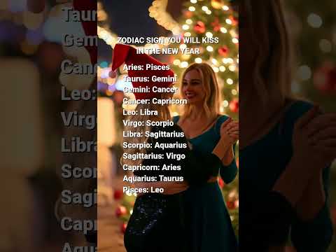 Zodiac Sign You Will Kiss in the New Year #astrology #horoscopeposts #horoscope #horoscopepost #zodi