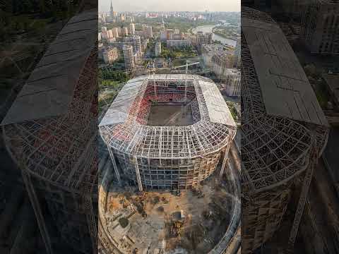 FC Spartak Moscow - Otkritie Arena #FCSpartakMoscow #OtkritieArena #RedWhites #FootballStadium #Mosc